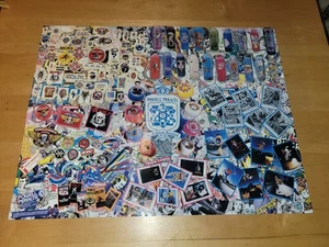 Vintage POWELL PERALTA Skateboards Bones 80's Folded 2-Sided POSTER - Picture 1 of 11