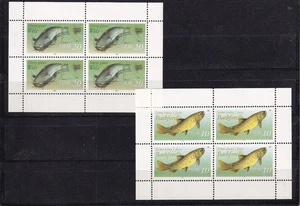 RDA MNH ** 3095-6 SC 2607-12 hojas peces - Imagen 1 de 1