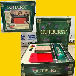 Vintage! Outburst - The Game of Verbal Explosions Board Game TOPICS - CHARADES - Picture 1 of 11