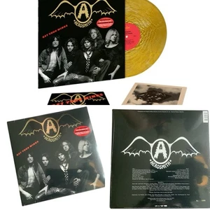 SEALED Aerosmith GET YOUR WINGS LP #1308 Of 1974 GOLD SPARKLE 180g Vinyl - Picture 1 of 4