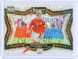 2024-25 Panini Select FIFA DAVID BECKHAM Field Level White Sparkle Prizm SSP - Picture 1 of 2