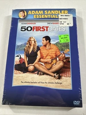 50 First Dates (DVD, 2008, Sandler, Widescreen) New Sealed - Image 1 of 2