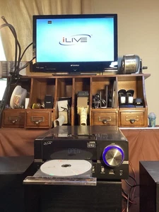 ILive IHH810B 2.1 Speaker System DVD/cd Player iPod MP3 USB Port And Remote - Picture 1 of 20