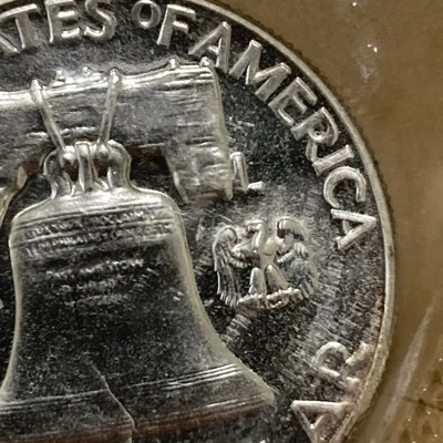 1956 US Proof Set Type 1 Franklin Half Dollar 90% Silver in OGP - Image 1 of 4