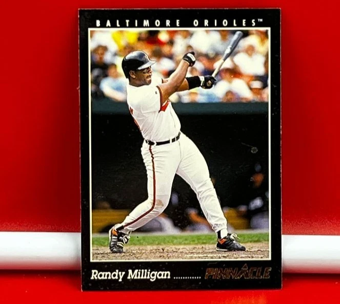 1993 Score Pinnacle Collector Baseball Card Orioles Randy Milligan #157 - Image 1 of 1