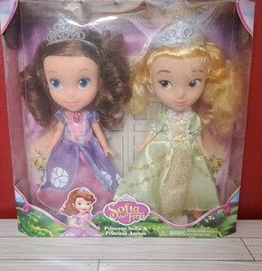 NEW DISNEY Jr Sofia The First Princess Sofia & Amber Dolls Some Box Wear RARE - Picture 1 of 7