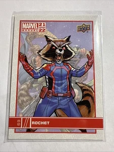 2021-22 Upper Deck Marvel Annual #69 Rocket - Picture 1 of 2