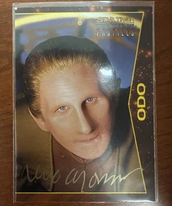 RENE AUBERJONOIS ODO STAR TREK DS9 SKYBOX #37 Autograph - Picture 1 of 2