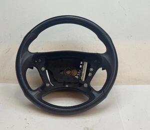 Volante Mercedes W211 E350 E550 2007-2009 con palancas de cambio negro - Imagen 1 de 17