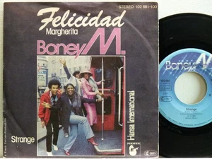 Boney M. -Felicidad (Margherita) / Strange   D-1980   Hansa 102 681-100 - Picture 1 of 2