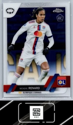 2022-23 Topps Chrome UEFA Women's Champions League #91 Wendie Renard - Image 1 of 2