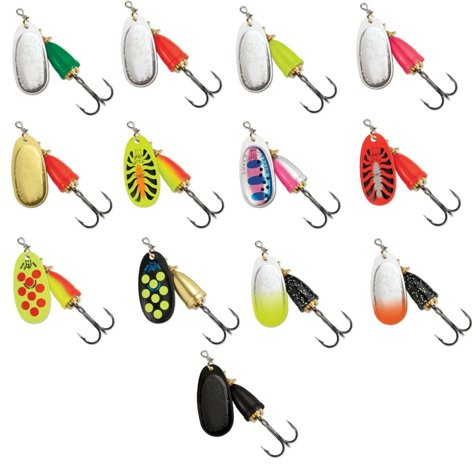 Blue Fox Classic Vibrax Painted Series Inline Spinner - Trout & Salmon Lure