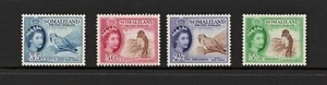 VÖGEL - SOMALILAND 1953 VOGELMARKEN AUS SET MONTIERT NEUWERTIG SG. KAT. £ 75,00 - Bild 1 von 2