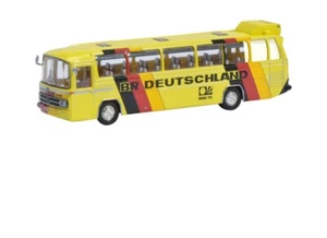 452615700 Schuco 1:87 Mannschaftsbus MB O 302 BR Deutschland WM 74 Fußball Bus - Bild 1 von 1