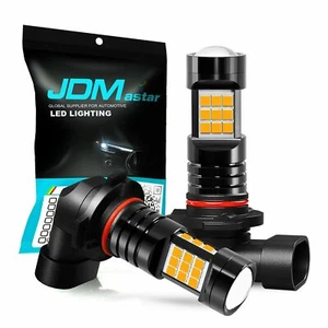 Luces antiniebla JDM ASTAR bombillas LED amarillas H10 9145 para Ford F150 2002-2016 - Imagen 1 de 10