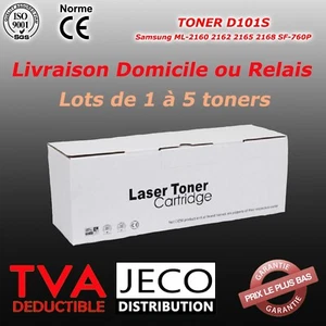 Toner Laser MLT-D101S D101L ml2165 Samsung compatible ML-2160 2162 2168 SF-760P - Imagen 1 de 1