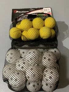 Orlimar 36 Pack Practice Golf Balls 24 Plastic W/ Holes 12 Foam Training Aid NEW - Picture 1 of 7