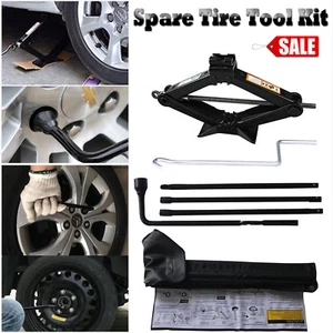 Spare Tire Tools Scissor Jack For GMC Silverado Sierra Chevy​ Yukon XL1500 2500 - Picture 1 of 12