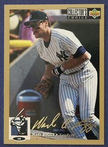 1994 Collector's Choice Gold Signature #380 Wade Boggs - Picture 1 of 2