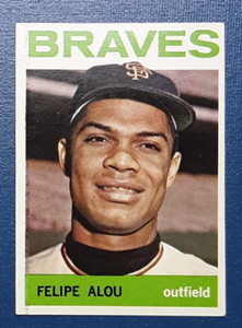 1964 Topps #65 Felip Alou - Atlanta Braves - EX-MT