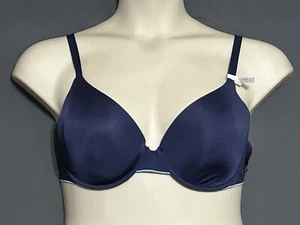 Aerie Real Me Full Coverage Bra 38D Blue Underwired Lightly Lined - Picture 1 of 8
