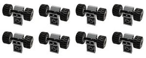 π LEGO 8x Suspension Axle for 4x4 Off Road Car + 16x Wheels City Vehicle - Picture 1 of 7
