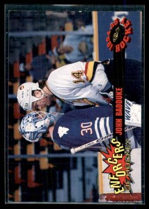 1994-95 Classic Enforcers John Badduke Hamilton Canucks #E4