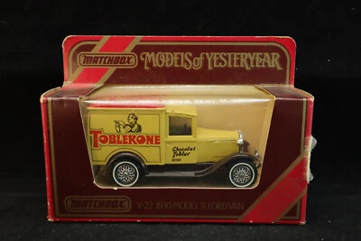 Matchbox 1984 Models Of Yesteryear Y-22 1930 Model A Ford Toblerone Diecast Van - Image 1 of 4