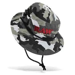 RAW Smokerman's Bucket Hat King Size Large Camo 100% Cotton With Free Shipping - Picture 1 of 1