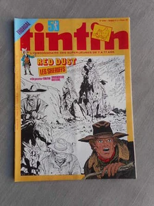 HEBDO TINTIN 2e SÉRIE N°178 HERMANN COMANCHE EN TRÈS BON ÉTAT AVEC POSTER TINTIN - Imagen 1 de 3