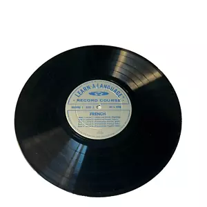 1955 French Learn a Language #1-3 Course With Booklets 33 RPM Vinyl Record - Picture 1 of 16