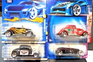 Ford 32,33,34 : 4) Classic Hot Rods. Schwarzer Coup 1932 & (2) 1933. Rotes Coupe 1934 - Bild 1 von 19