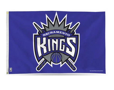 Sacramento Kings Flag Banner 2x3,3x5,4x6ft Polyester Basketball Champions 006 Cover