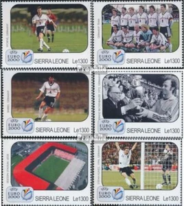 sierra sierra leone leone 3608-3613 unmounted mint / never hinged 2000 Football- - Picture 1 of 1