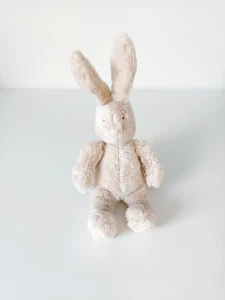 Peluche/Doudou Petit Hochet Grelot Lola Et Basile Lapin Beige 20cm - Moulin Roty - Picture 1 of 7