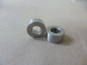 1/2" ID X 1" OD X 7/16" TALL STAINLESS STEEL STANDOFF / SPACER / BUSHING 2Pc - Picture 1 of 1