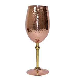 Vasos de diseño de flauta martillada vaso vaso vaso vajilla 300 ml - Imagen 1 de 13
