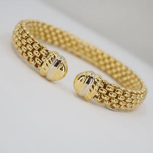 PINZA DE DISEÑO FOPE EN ORO AMARILLO 750 37,30 GRAMOS Ø 17 cm - Imagen 1 de 8