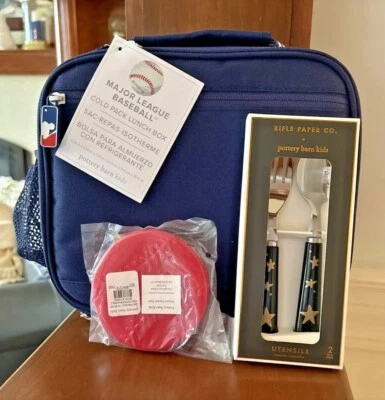 Pottery Barn Escuela Fútbol Béisbol MOCHILA ALMUERZO deporte BOLSO Equipo Disney NFL. Foto 1 de 4