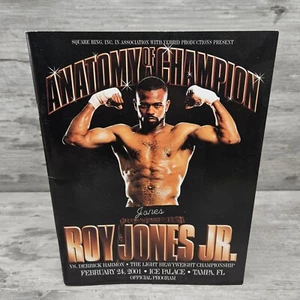 Roy Jones Jr vs Derrick Harmon Boxing Program Onsite February 24 2001 - Picture 1 of 4