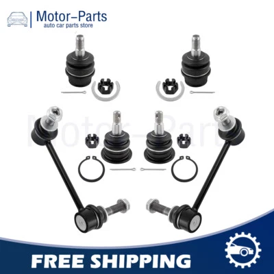 Front Upper Lower Ball Joints + Sway Bar End Links For Toyota 4Runner 2003-2017 - Изображение 1 из 4