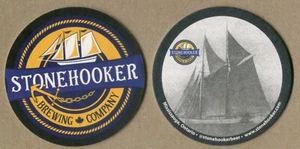 ESTERA DE CERVEZA CANADIENSE STONEHOOKER Brewing Co. montaña rusa Sous-Bock - Imagen 1 de 1