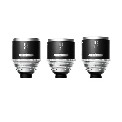 Blazar Mantis 1.33X FF Anamorphic 3-Lens Set (35mm, 50mm, 75mm) T2.0