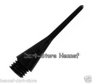 100 Pezzo Punte per Freccette Standard 1/4 ", Lungo, Nero - Picture 1 of 1