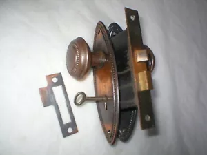 Antique Victorian Era Door Hardware - Picture 1 of 8