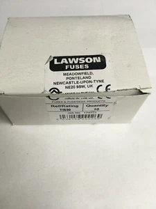 LAWSON Fuse TIS50 50A BS88 415V Cartridge Fuse Link JPSF812 MwSt Rechnung - Bild 1 von 4