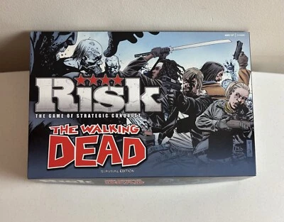 RISK game. The Walking Dead survival edition. All inside components are sealed.  - Image 1 of 3
