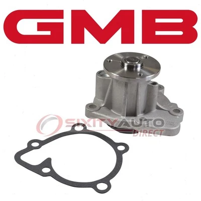 GMB Water Pump for 2016-2018 Fiat 500X 2.4L L4 - Coolant Antifreeze Engine gy Foto 1 de 4