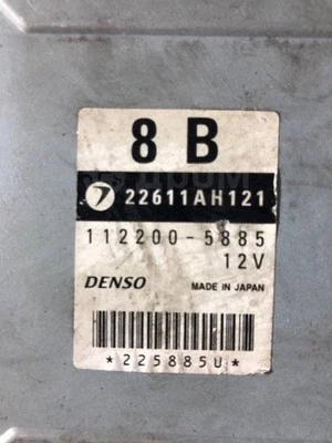 Subaru Legacy 22611AH121 BL5 EJ20T Engine Unit Control Module ECU - Image 1 of 2