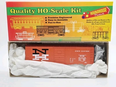 Roundhouse MDC #10705 HO Scale AAR Box Car New Haven  - Image 1 of 3